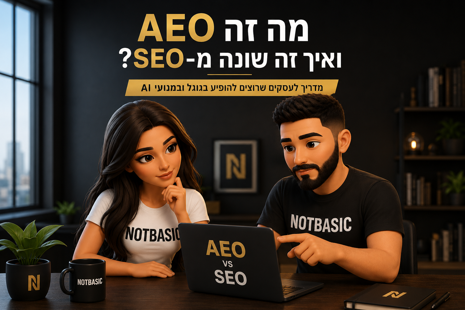 קידום SEO AEO וקידום במנועי AI לעסקים בישראל