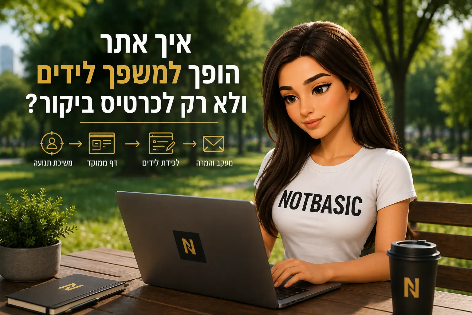אתר כמשפך לידים לעסק